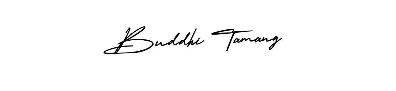 How to Draw Buddhi Tamang signature style? AmerikaSignatureDemo-Regular is a latest design signature styles for name Buddhi Tamang. Buddhi Tamang signature style 3 images and pictures png