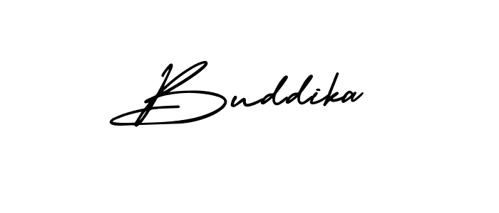 Best and Professional Signature Style for Buddika. AmerikaSignatureDemo-Regular Best Signature Style Collection. Buddika signature style 3 images and pictures png