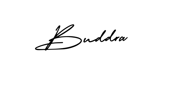 Create a beautiful signature design for name Buddra. With this signature (AmerikaSignatureDemo-Regular) fonts, you can make a handwritten signature for free. Buddra signature style 3 images and pictures png
