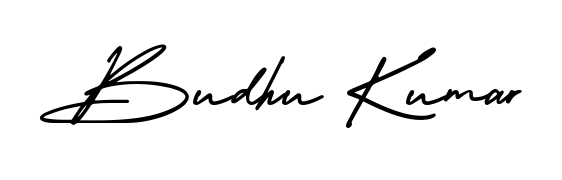 Make a beautiful signature design for name Budhu Kumar. With this signature (AmerikaSignatureDemo-Regular) style, you can create a handwritten signature for free. Budhu Kumar signature style 3 images and pictures png