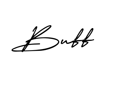 Create a beautiful signature design for name Buff. With this signature (AmerikaSignatureDemo-Regular) fonts, you can make a handwritten signature for free. Buff signature style 3 images and pictures png