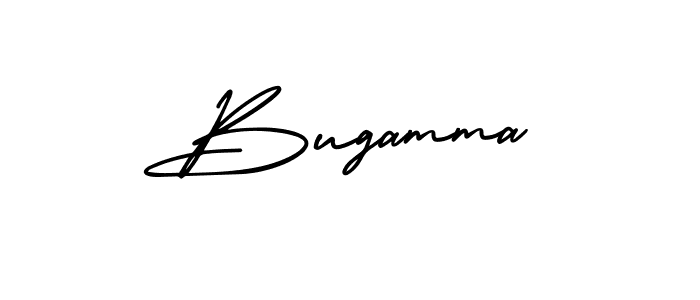 Make a beautiful signature design for name Bugamma. With this signature (AmerikaSignatureDemo-Regular) style, you can create a handwritten signature for free. Bugamma signature style 3 images and pictures png