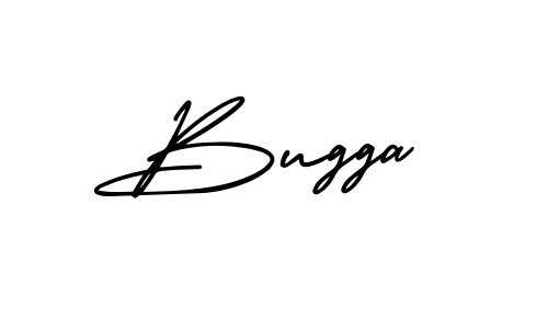 Also we have Bugga name is the best signature style. Create professional handwritten signature collection using AmerikaSignatureDemo-Regular autograph style. Bugga signature style 3 images and pictures png