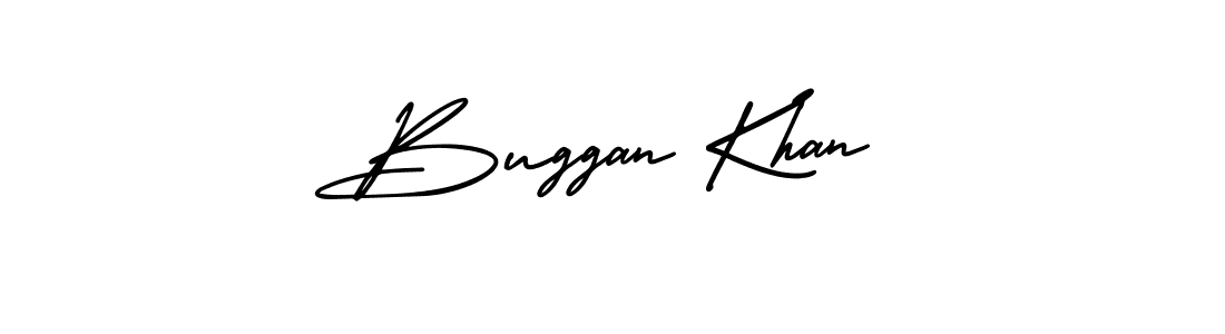 Design your own signature with our free online signature maker. With this signature software, you can create a handwritten (AmerikaSignatureDemo-Regular) signature for name Buggan Khan. Buggan Khan signature style 3 images and pictures png