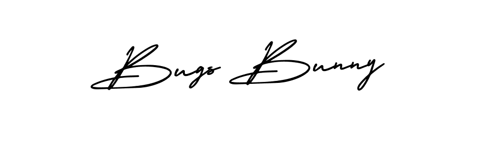 Design your own signature with our free online signature maker. With this signature software, you can create a handwritten (AmerikaSignatureDemo-Regular) signature for name Bugs Bunny. Bugs Bunny signature style 3 images and pictures png