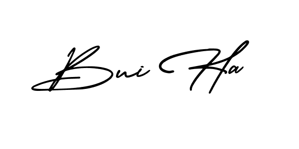 How to Draw Bui Ha signature style? AmerikaSignatureDemo-Regular is a latest design signature styles for name Bui Ha. Bui Ha signature style 3 images and pictures png