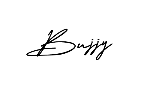 Use a signature maker to create a handwritten signature online. With this signature software, you can design (AmerikaSignatureDemo-Regular) your own signature for name Bujjy. Bujjy signature style 3 images and pictures png
