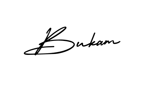 This is the best signature style for the Bukam name. Also you like these signature font (AmerikaSignatureDemo-Regular). Mix name signature. Bukam signature style 3 images and pictures png