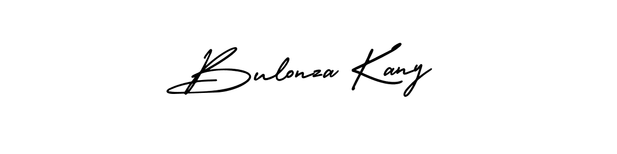 Use a signature maker to create a handwritten signature online. With this signature software, you can design (AmerikaSignatureDemo-Regular) your own signature for name Bulonza Kany. Bulonza Kany signature style 3 images and pictures png