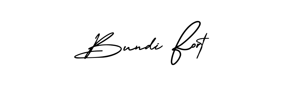 Also You can easily find your signature by using the search form. We will create Bundi Fort name handwritten signature images for you free of cost using AmerikaSignatureDemo-Regular sign style. Bundi Fort signature style 3 images and pictures png