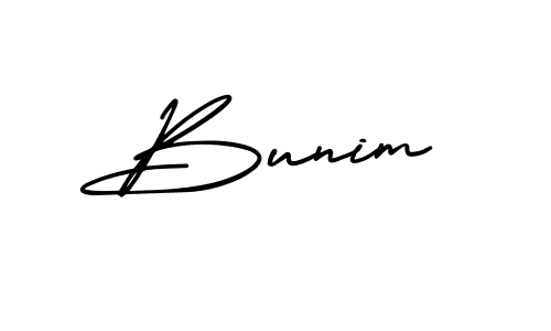 Similarly AmerikaSignatureDemo-Regular is the best handwritten signature design. Signature creator online .You can use it as an online autograph creator for name Bunim. Bunim signature style 3 images and pictures png