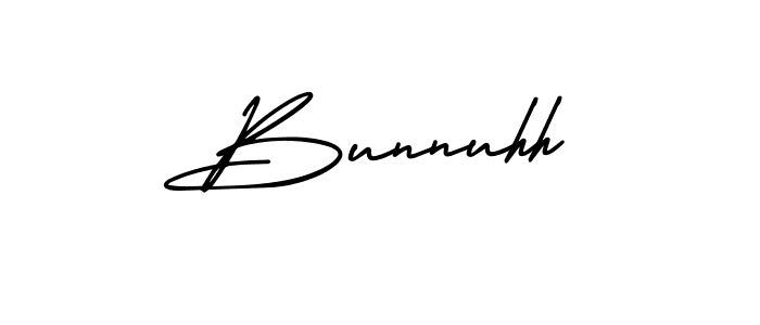 It looks lik you need a new signature style for name Bunnuhh. Design unique handwritten (AmerikaSignatureDemo-Regular) signature with our free signature maker in just a few clicks. Bunnuhh signature style 3 images and pictures png
