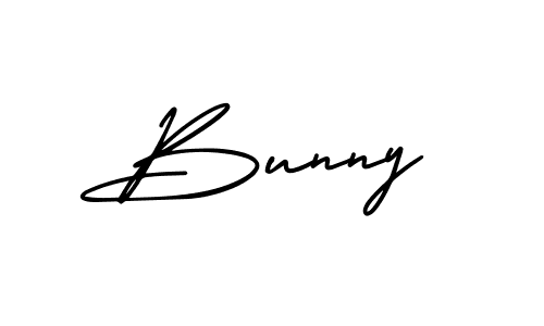 Use a signature maker to create a handwritten signature online. With this signature software, you can design (AmerikaSignatureDemo-Regular) your own signature for name Bunny. Bunny signature style 3 images and pictures png