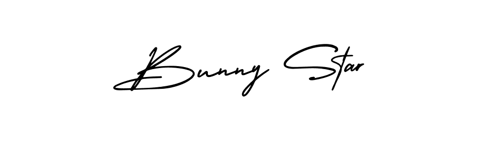 How to make Bunny Star signature? AmerikaSignatureDemo-Regular is a professional autograph style. Create handwritten signature for Bunny Star name. Bunny Star signature style 3 images and pictures png