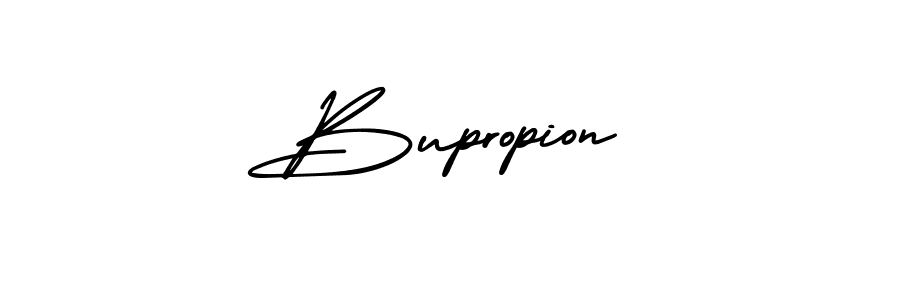Design your own signature with our free online signature maker. With this signature software, you can create a handwritten (AmerikaSignatureDemo-Regular) signature for name Bupropion. Bupropion signature style 3 images and pictures png