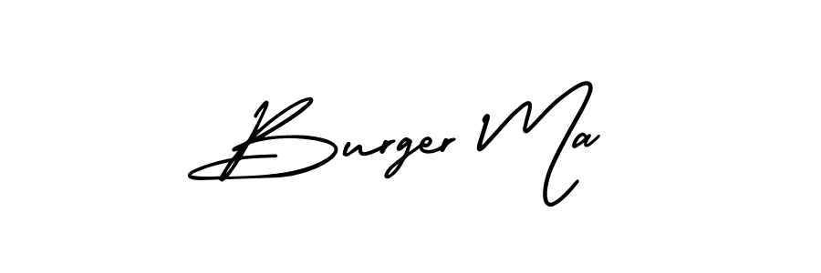 You can use this online signature creator to create a handwritten signature for the name Burger Ma. This is the best online autograph maker. Burger Ma signature style 3 images and pictures png