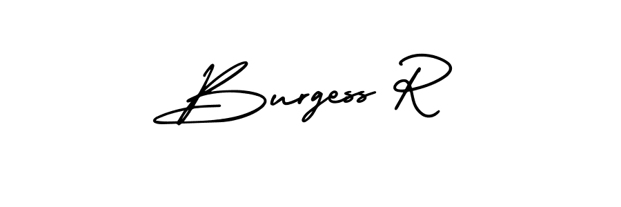 if you are searching for the best signature style for your name Burgess R. so please give up your signature search. here we have designed multiple signature styles  using AmerikaSignatureDemo-Regular. Burgess R signature style 3 images and pictures png