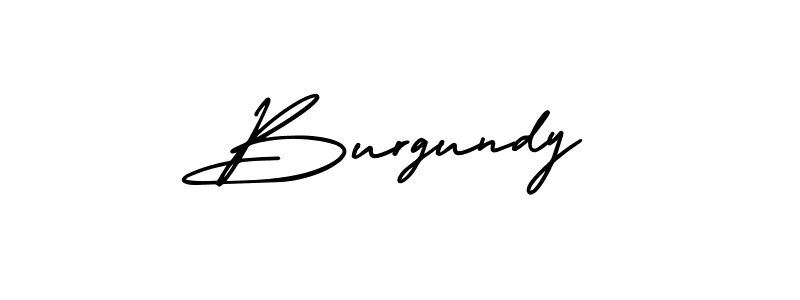 AmerikaSignatureDemo-Regular is a professional signature style that is perfect for those who want to add a touch of class to their signature. It is also a great choice for those who want to make their signature more unique. Get Burgundy name to fancy signature for free. Burgundy signature style 3 images and pictures png