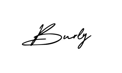 How to make Burly signature? AmerikaSignatureDemo-Regular is a professional autograph style. Create handwritten signature for Burly name. Burly signature style 3 images and pictures png