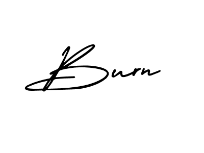 Also we have Burn name is the best signature style. Create professional handwritten signature collection using AmerikaSignatureDemo-Regular autograph style. Burn signature style 3 images and pictures png