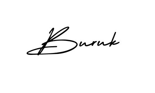 Buruk stylish signature style. Best Handwritten Sign (AmerikaSignatureDemo-Regular) for my name. Handwritten Signature Collection Ideas for my name Buruk. Buruk signature style 3 images and pictures png