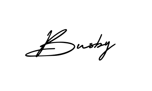 Create a beautiful signature design for name Busby. With this signature (AmerikaSignatureDemo-Regular) fonts, you can make a handwritten signature for free. Busby signature style 3 images and pictures png