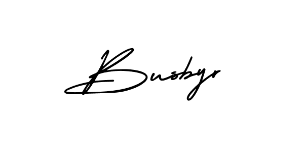 How to Draw Busbyr signature style? AmerikaSignatureDemo-Regular is a latest design signature styles for name Busbyr. Busbyr signature style 3 images and pictures png