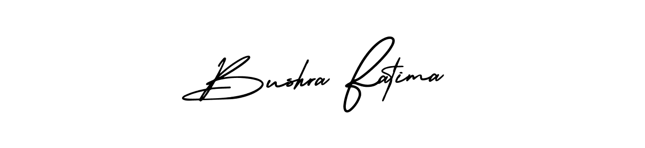 Best and Professional Signature Style for Bushra Fatima. AmerikaSignatureDemo-Regular Best Signature Style Collection. Bushra Fatima signature style 3 images and pictures png