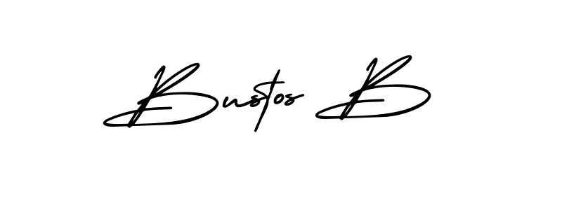 Make a beautiful signature design for name Bustos B. Use this online signature maker to create a handwritten signature for free. Bustos B signature style 3 images and pictures png