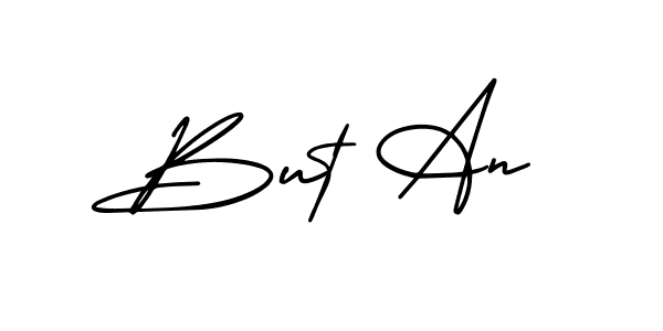 AmerikaSignatureDemo-Regular is a professional signature style that is perfect for those who want to add a touch of class to their signature. It is also a great choice for those who want to make their signature more unique. Get But An name to fancy signature for free. But An signature style 3 images and pictures png