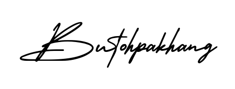Discover the perfect balance of readability and style for Butohpakhang with AmerikaSignatureDemo-Regular font. Create your dream signature today. Butohpakhang signature style 3 images and pictures png