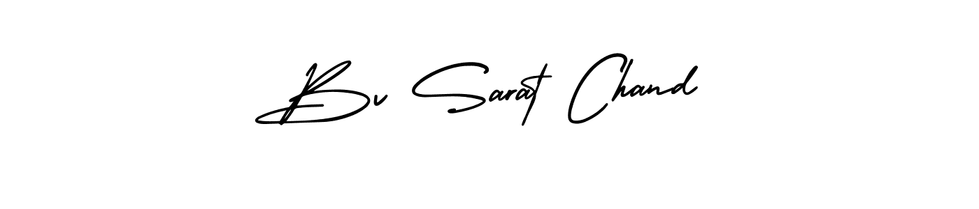 Make a beautiful signature design for name Bv Sarat Chand. Use this online signature maker to create a handwritten signature for free. Bv Sarat Chand signature style 3 images and pictures png
