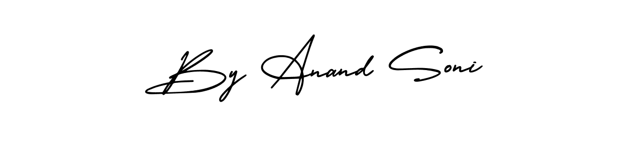 Best and Professional Signature Style for By Anand Soni. AmerikaSignatureDemo-Regular Best Signature Style Collection. By Anand Soni signature style 3 images and pictures png