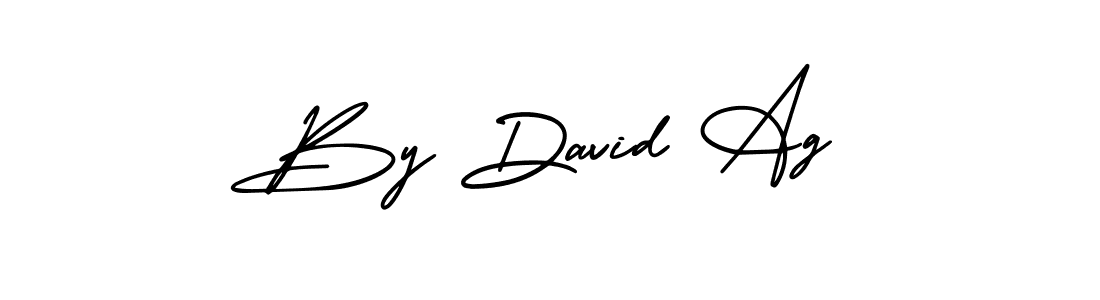 How to Draw By David Ag signature style? AmerikaSignatureDemo-Regular is a latest design signature styles for name By David Ag. By David Ag signature style 3 images and pictures png