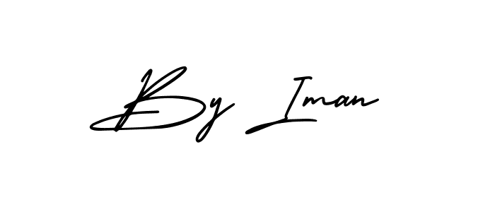 Make a short By Iman signature style. Manage your documents anywhere anytime using AmerikaSignatureDemo-Regular. Create and add eSignatures, submit forms, share and send files easily. By Iman signature style 3 images and pictures png