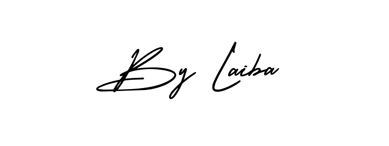 Make a beautiful signature design for name By Laiba. Use this online signature maker to create a handwritten signature for free. By Laiba signature style 3 images and pictures png