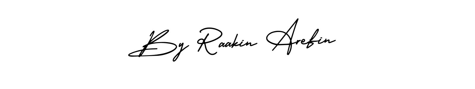 if you are searching for the best signature style for your name By Raakin Arefin. so please give up your signature search. here we have designed multiple signature styles  using AmerikaSignatureDemo-Regular. By Raakin Arefin signature style 3 images and pictures png