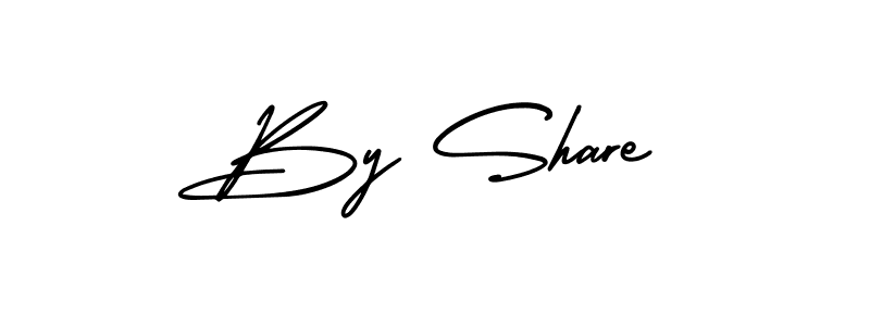 Make a beautiful signature design for name By Share. With this signature (AmerikaSignatureDemo-Regular) style, you can create a handwritten signature for free. By Share signature style 3 images and pictures png