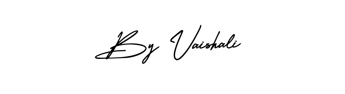 How to make By Vaishali signature? AmerikaSignatureDemo-Regular is a professional autograph style. Create handwritten signature for By Vaishali name. By Vaishali signature style 3 images and pictures png