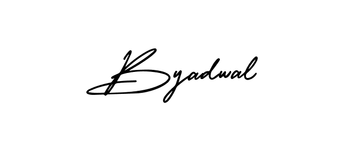 You can use this online signature creator to create a handwritten signature for the name Byadwal. This is the best online autograph maker. Byadwal signature style 3 images and pictures png