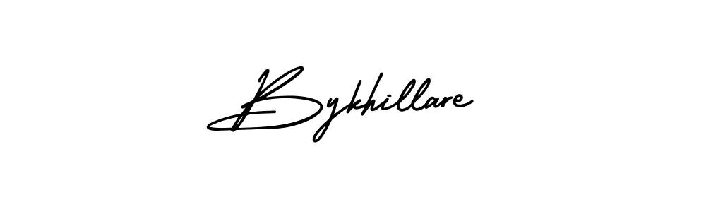 Check out images of Autograph of Bykhillare name. Actor Bykhillare Signature Style. AmerikaSignatureDemo-Regular is a professional sign style online. Bykhillare signature style 3 images and pictures png