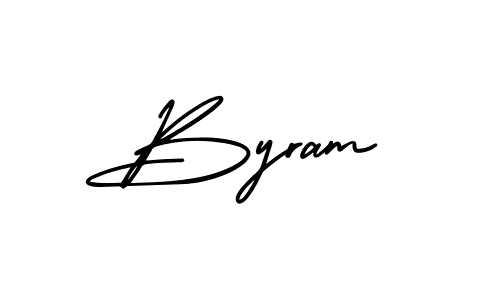 Make a short Byram signature style. Manage your documents anywhere anytime using AmerikaSignatureDemo-Regular. Create and add eSignatures, submit forms, share and send files easily. Byram signature style 3 images and pictures png