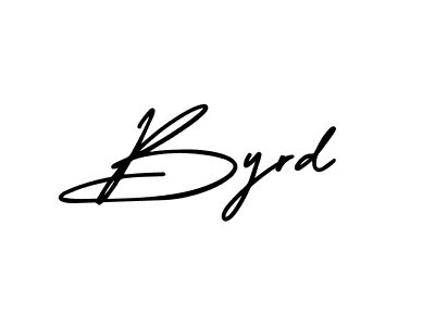 Best and Professional Signature Style for Byrd. AmerikaSignatureDemo-Regular Best Signature Style Collection. Byrd signature style 3 images and pictures png