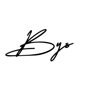 You can use this online signature creator to create a handwritten signature for the name Bys. This is the best online autograph maker. Bys signature style 3 images and pictures png