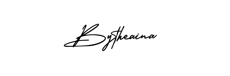 Similarly AmerikaSignatureDemo-Regular is the best handwritten signature design. Signature creator online .You can use it as an online autograph creator for name Bytheaina. Bytheaina signature style 3 images and pictures png