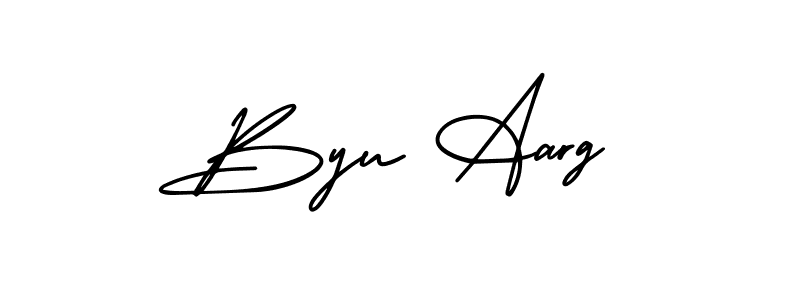 You can use this online signature creator to create a handwritten signature for the name Byu Aarg. This is the best online autograph maker. Byu Aarg signature style 3 images and pictures png