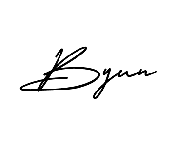 Once you've used our free online signature maker to create your best signature AmerikaSignatureDemo-Regular style, it's time to enjoy all of the benefits that Byun name signing documents. Byun signature style 3 images and pictures png
