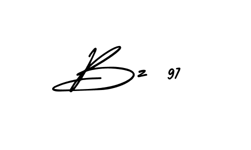 Use a signature maker to create a handwritten signature online. With this signature software, you can design (AmerikaSignatureDemo-Regular) your own signature for name Bz 97. Bz 97 signature style 3 images and pictures png