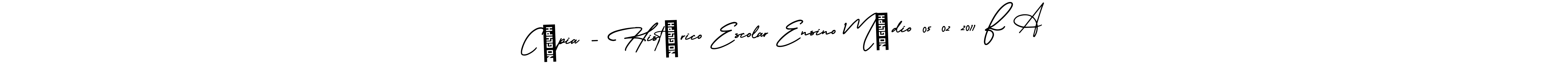 Cópia - Histórico Escolar Ensino Médio 05 02 2011 F A stylish signature style. Best Handwritten Sign (AmerikaSignatureDemo-Regular) for my name. Handwritten Signature Collection Ideas for my name Cópia - Histórico Escolar Ensino Médio 05 02 2011 F A. Cópia - Histórico Escolar Ensino Médio 05 02 2011 F A signature style 3 images and pictures png