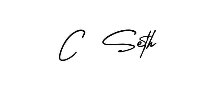 Best and Professional Signature Style for C  Seth. AmerikaSignatureDemo-Regular Best Signature Style Collection. C  Seth signature style 3 images and pictures png